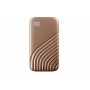 SSD extern WD My Passport, 2TB, 2.5", Gold, USB 3.2