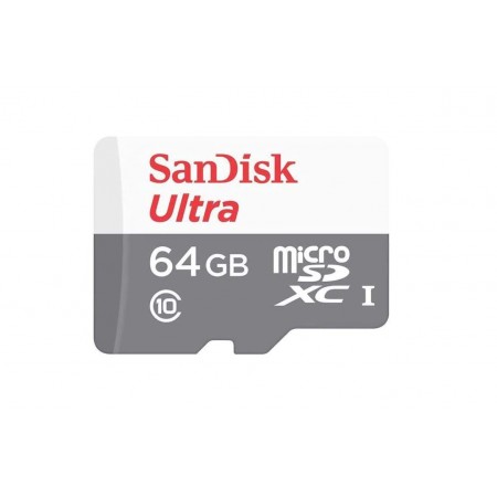 Card de Memorie MicroSDHC SanDisk , 64GB, Adaptor SD, Class 10