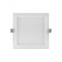 Spot LED incastrat patrat Ledvance DOWNLIGHT SLIM ALU, 18W, 1530 lm, lumina neutra (4000K), IP20, 225x30mm, aluminiu, Alb