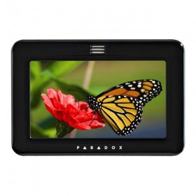 Tastatura cu touch TM50+ licenta Paradox, design modern, procesor puternic • LCD "touch screen" color, diagonală 12.7cm,    rezo