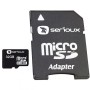 Card de Memorie Micro Secure Digital Card Serioux, 32GB, SFTF32AC10, Clasa 10, cu adaptor SDHC