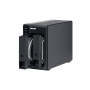 Extensie USB QNAP TR-002 2-Bay, 2.5/3.5 SATA 6Gbps HDD (neincluse), 1xUSB3.11 (type-c), tower, PSU adaptor 36W, garantie 2 ani