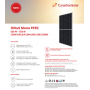 Panou Solar Fotovoltaic Monocristalin HiKu6 Mono PERC CS6W-550MS Silver Frame, max. 1500V, lungime cablu 1400mm, conector T6, 55