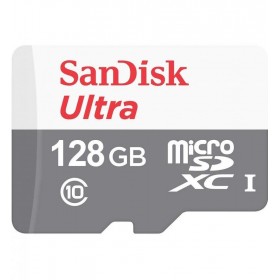 Card de Memorie MicroSDXC SanDisk , 128GB, Adaptor SD, Class 10