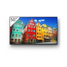 Monitor Signage Sony BZ30J, 50", UHD, 24/7, 440nit, Direct LED, 9ms, contrast static 5000:1, mătuire 2%, stocare 16GB. Wi-Fi Dir