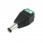 Conector de alimentare (TATA), 12V, cu surub, 5.5*2.1mm, LN-CT01G, pachet 10 bucati
