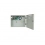 Sursa de alimentare pentru sisteme de detectie incendiu 24V/5A in cutie  metalica, loc pentru 2 acumulatori 12V/18A. Sursele sun