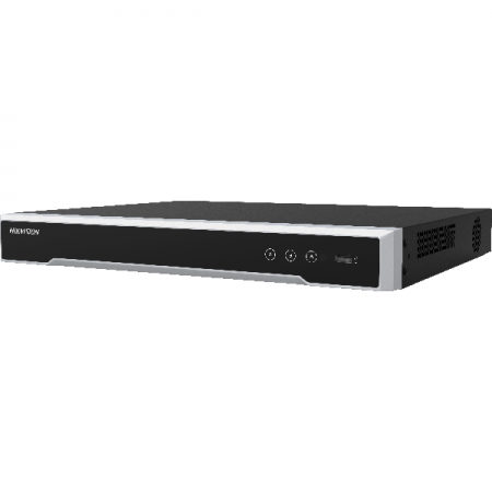 Hikvision NVR DS-7608NXI-K2 8-ch synchronous playback, up to 2 SATA interfaces for HDD connection (up to 10 TB capacity per HDD)