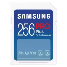 Card de Memorie Micro Secure Digital Card Samsung, PRO Plus, 265GB, MB-SD256S/EU, Clasa U1, V10, pana la 120MB/S
