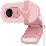 LOGITECH Brio 100 Full HD Webcam - ROSE - USB
