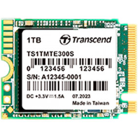 Transcend 1TB, M.2 2230, PCIe Gen3x4, NVMe, TLC, DRAM-less, EAN: 760557863229