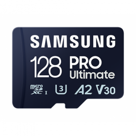 Card de Memorie MicroSDXC Samsung PRO Ultimate C UHS-I U3, V30, A2 + Adaptor USB