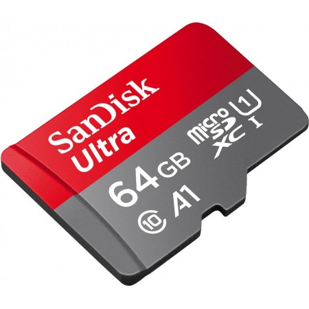 Card de Memorie MicroSDXC SanDisk Extreme, 64GB, Clasa 10, R/W speed: up to 100MB/s/, 90MB/s, include adaptor SD (pentru telefon