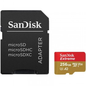 Card de Memorie MicroSDHC SanDisk, 512GB, UHS-I, Class 10, 80MB/s + Adaptor