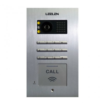 LeelenVideointerfon Leelen N72B cu tastatura si cititor de card - negru