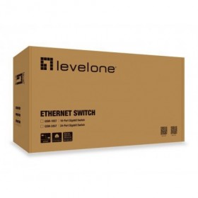 LevelOne GSW-2457 24-Port Gigabit Ethernet Switch, 440 x 220 x 44 mm