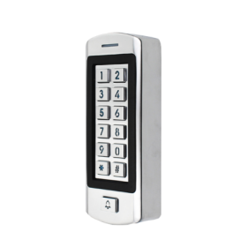 K10-EM Controler de acces stand-alone cu tastatura si cititor de carduri EM (125kHz), sonerie, antivandal, rezistent la apa (IP6