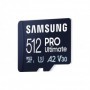 Card de Memorie Micro Secure Digital Card Samsung Pro Ultimate, 512GB, MB-MY128SA/WW, Clasa 10, pana la 200MB/S, cu adaptor