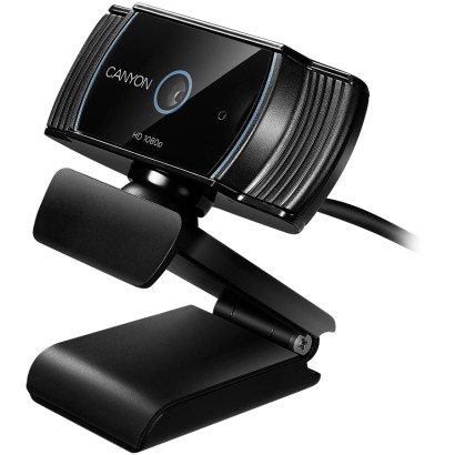CANYON 1080P full HD 2.0Mega auto focus webcam with USB2.0 connector, 360 degree rotary view scope, built in MIC, IC Sunplus2281