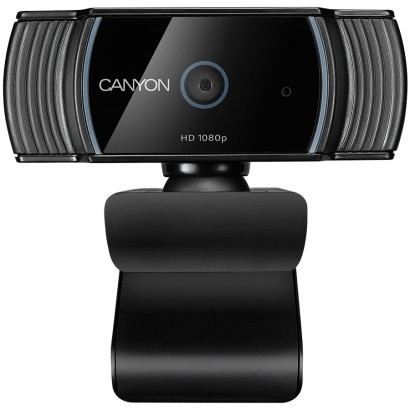 CANYON 1080P full HD 2.0Mega auto focus webcam with USB2.0 connector, 360 degree rotary view scope, built in MIC, IC Sunplus2281