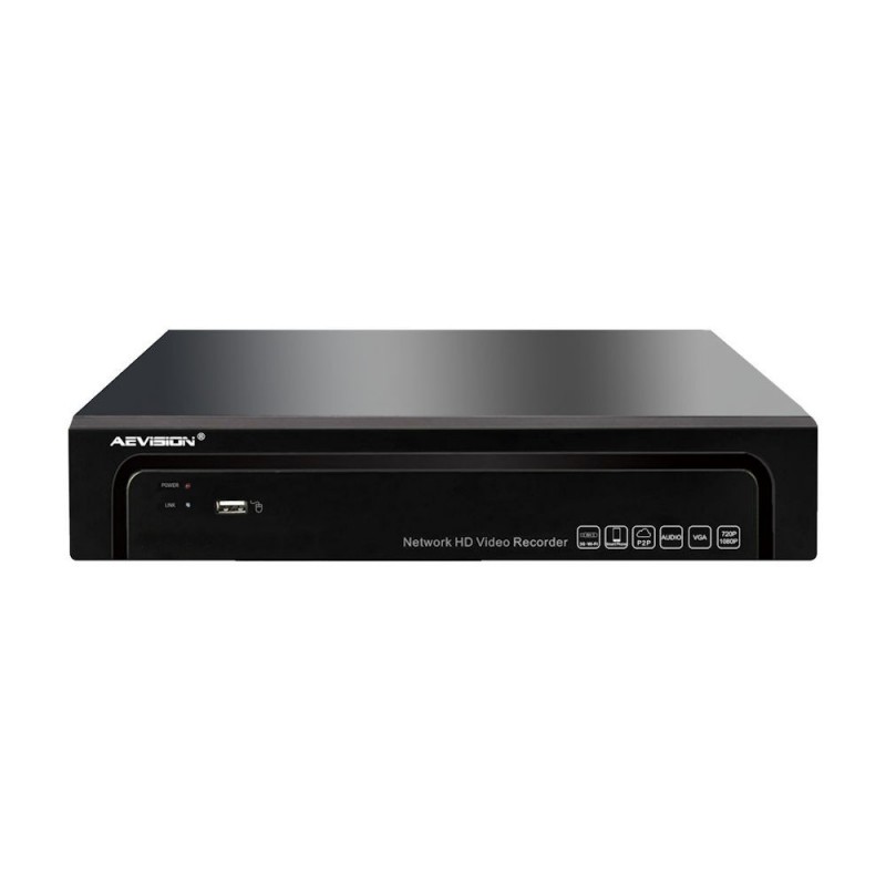 NVR 8 Canale 4K/5MP/3MP/2MP Aevision N6000-8EX