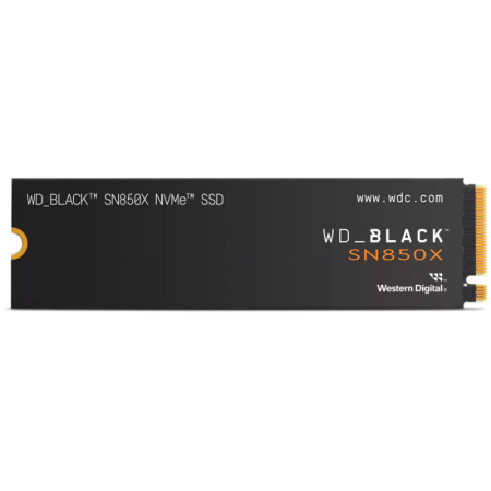 SSD WD Black SN850X HeatSink 4TB M.2 2280 PCIe Gen4 x4 NVMe, Read/Write: 7300/6600 MBps, IOPS 1200K/1100K, TBW: 2400