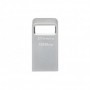 Memorie USB Flash Drive Kingston 128GB Data Traveler Micro, USB 3.2 Gen1, Metalic