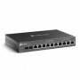 "Omada Gigabit VPN Router with PoE+ Ports and Controller Ability PORT: 2× Gigabit SFP WAN/LAN Port, 1× Gigabit RJ45 WAN Port, 1×