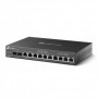 "Omada Gigabit VPN Router with PoE+ Ports and Controller Ability PORT: 2× Gigabit SFP WAN/LAN Port, 1× Gigabit RJ45 WAN Port, 1×