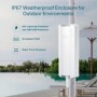Wireless Access Point TP-Link EAP650-Outdoor, AX3000 Wireless Dual Band Indoor/Outdoor Access Point, 802.3at PoE, STANDARDE WIRE