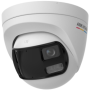 Camera de supraveghere Turret 3K Hikvision DS-2CE72KF3TP-DLS, lentila duala fixa 2.8mm, iluminare min: 0.0005 Lux @ (F1.0, AGC O