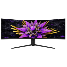 Monitor Gaming Curbat QD-mini LED TCL 57R94 57", Dual UHD (7680x2160), 120Hz, 1ms, AMD FreeSync™ Premium, NVIDIA G-Sync Compatib