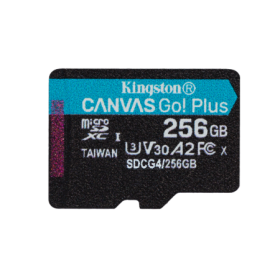 Card de Memorie MicroSDXC Kingston256GBCanvas GO PlusFara Adaptor