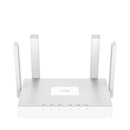 CUDY AC1200 Gigabit Dual Band Wi-Fi Router, Chipset MediaTek, 3 × 10/100/1000Mbps RJ45 Ports, 4 x 5dBi fixed antennas,  WiFi rou