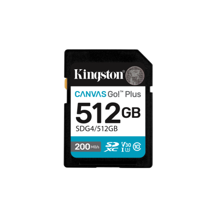 Card de Memorie SD Kingston 512GB Canvas GO plus CL 10