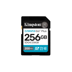 Card de Memorie SD Kingston 256GB Canvas GO PLUS CL10