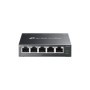 Omada 5-Port Gigabit Easy Managed Switch with 4-Port PoE+ PORT: 4× Gigabit PoE+ Ports, 1× Gigabit Non-PoE Ports SPEC: 802.3at/af