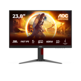 Monitor AOC 23.8" 24G4HA, Diagonal (inch): 23.8, Diagonal (cm): 60, Aspect ratio: 16:9, Panel: Fast IPS, Resolution: 1920x1080, 