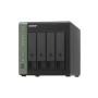 NAS QNAP 431X3 4-Bay, CPU Annapurna Labs Alpine AL314  1.7GHz Quad Core, RAM 4GB DDR3L SODIMM (Max. 8GB), 2.5"/3.5" SATA 6Gbps H