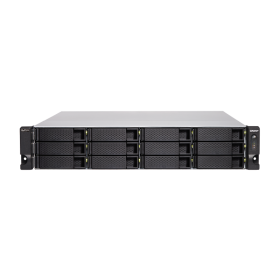 QNAP NAS TS-h1886XU-RP-D1622-32G, 18-Bay SATA 6Gbps (12 x 3.5" + 6 x 2.5") 2U NAS, Intel Xeon D-1622 4 cores / 8 threads up to 3