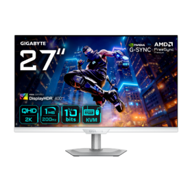 GIGABYTE M27Q2 QD ICE. Display diagonal: 68.6 cm (27"), Display resolution: 2560 x 1440 pixels, HD type: Quad HD, Display techno