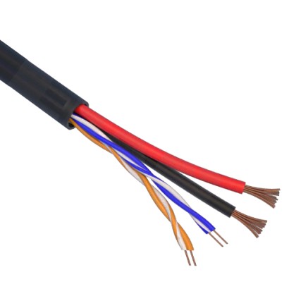 Cablu date UTP + alimentare 2x1.5, protectie UV -ELAN, 305m ELN-TVCC-JELLY