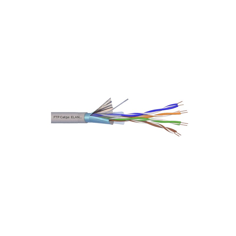 Cablu FTP, cat 5E, CUPRU 100%, 305m ELN-FTP-5E-CU