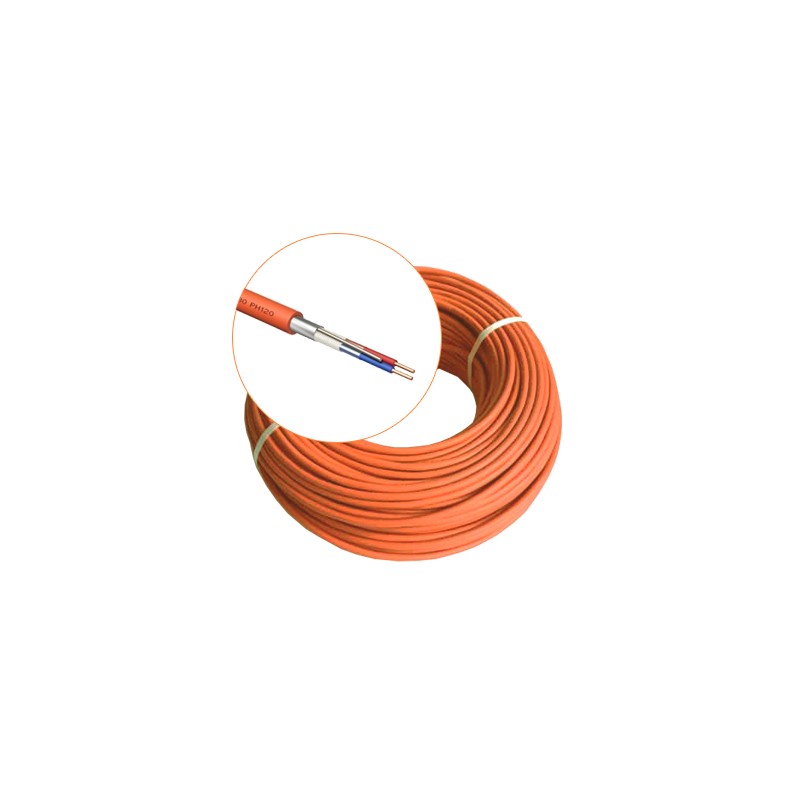 Cablu incendiu JE-H(St)H FE 180 E30/E90, 1x2x08 ecranat, 100m - EuroClass MEK90-1x2x08