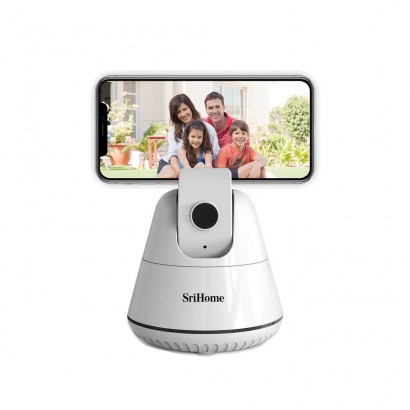 Suport Selfie Rotativ 355° pentru Smartphone Urmarire Obiect Auto-tracking Sricam SriHome SH006
