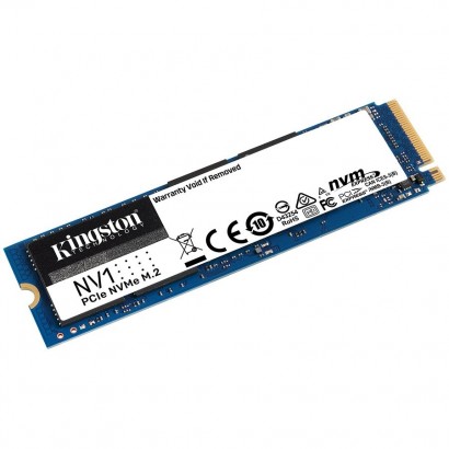 Kingston 500GB NV1 M.2 2280 NVMe SSD, up to 2100/1700MB/s, EAN: 740617316841