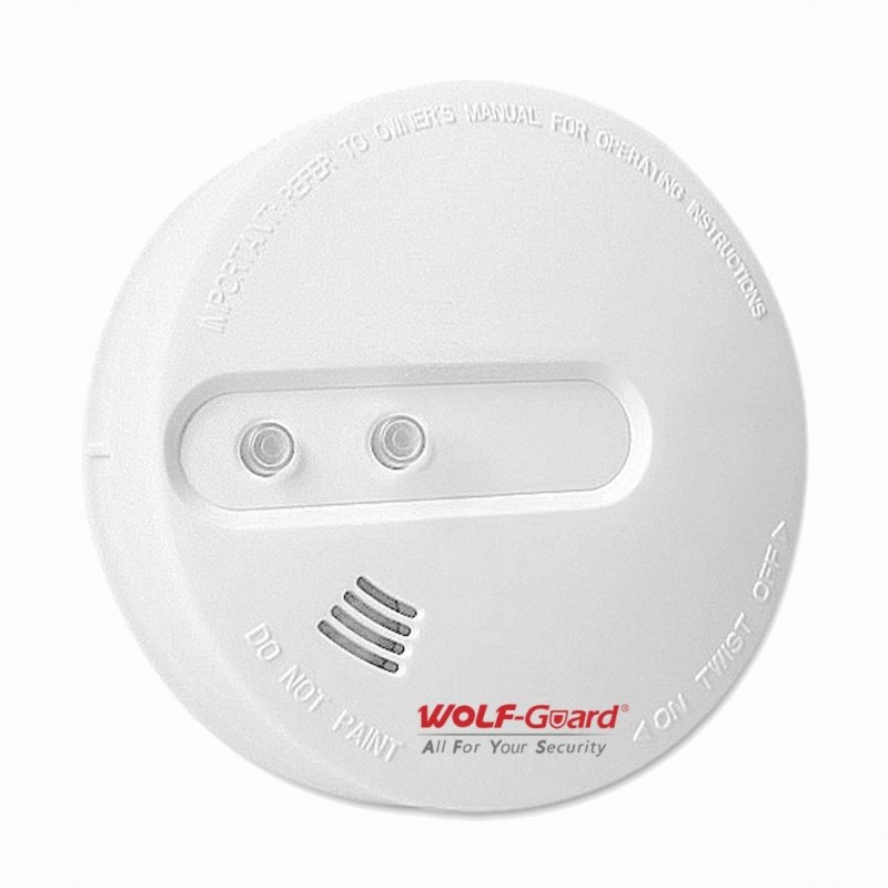 Senzor de fum si temperatura wireless Wolf-Guard YG-04