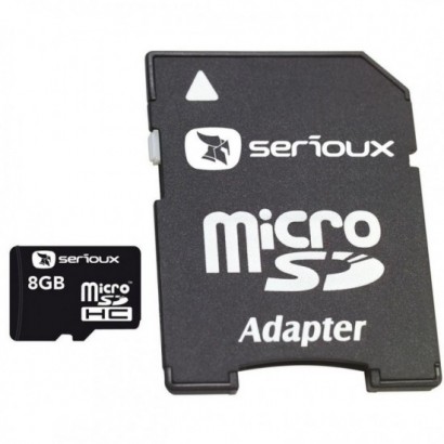 MICROSDHC 8GB SERIOUX CU...