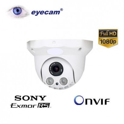 Camera IP full HD 1080P 2.4MP dome de interior Eyecam EC-1202