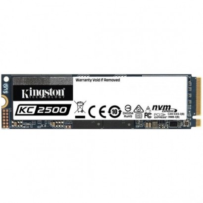 Kingston 250GB KC2500 M.2 2280 NVMe SSD, up to 3500/1200MB/s,  EAN: 740617307146